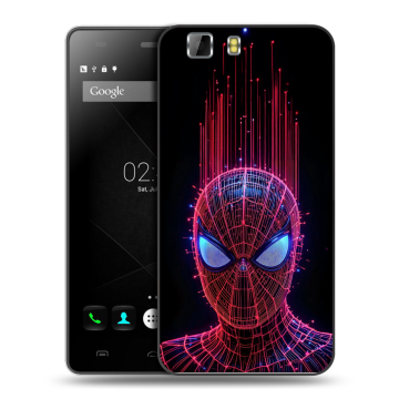 Силиконовый чехол на Doogee X5 с принтом Spiderman Человек паук Силиконовый чехол на Doogee X5 с принтом Spiderman Человек паук