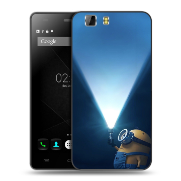 Силиконовый чехол на Doogee X5 с принтом Миньоны Силиконовый чехол на Doogee X5 с принтом Миньоны