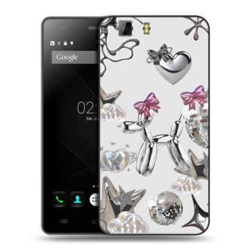 Силиконовый чехол на Doogee X5 с принтом Y2K Силиконовый чехол на Doogee X5 с принтом Y2K