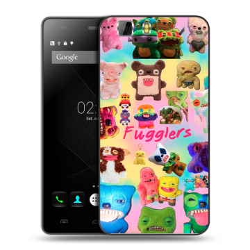 Силиконовый чехол на Doogee X5 с принтом Флагер Fuggler