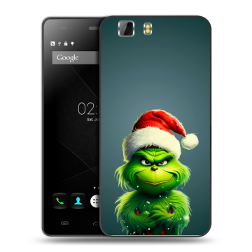 Силиконовый чехол на Doogee X5 с принтом Новый год