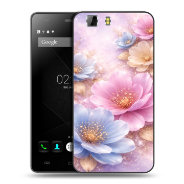 Силиконовый чехол на Doogee X5 с принтом женский Силиконовый чехол на Doogee X5 с принтом женский