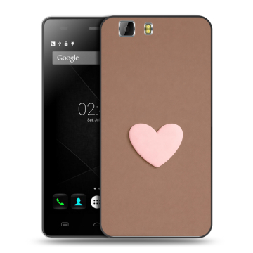 Силиконовый чехол на Doogee X5 с принтом женский Силиконовый чехол на Doogee X5 с принтом женский