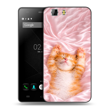 Силиконовый чехол на Doogee X5 с принтом женский Силиконовый чехол на Doogee X5 с принтом женский