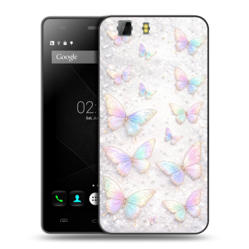 Силиконовый чехол на Doogee X5 с принтом женский Силиконовый чехол на Doogee X5 с принтом женский