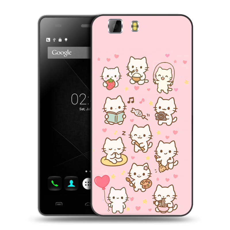 Силиконовый чехол на Doogee X5 с принтом Hello Kitty Хелоу Кити Силиконовый чехол на Doogee X5 с принтом Hello Kitty Хелоу Кити
