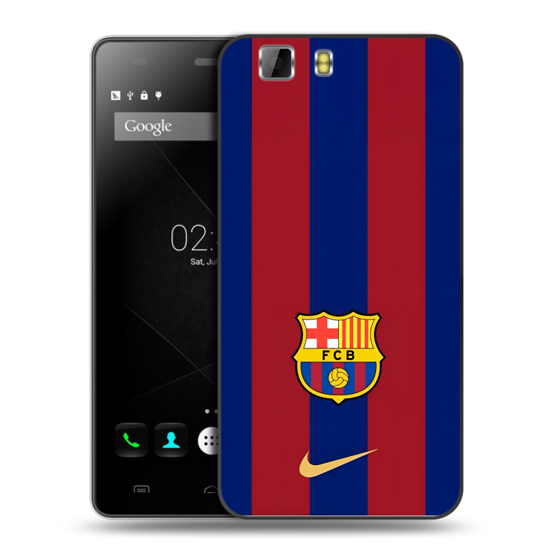 Силиконовый чехол на Doogee X5 с принтом Барселона Barcelona Силиконовый чехол на Doogee X5 с принтом Барселона Barcelona
