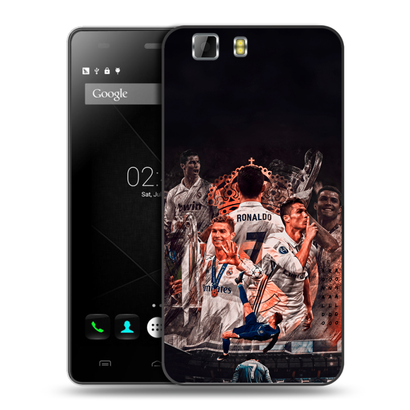 Силиконовый чехол на Doogee X5 с принтом Реал Роналдо Real Ronaldo Силиконовый чехол на Doogee X5 с принтом Реал Роналдо Real Ronaldo