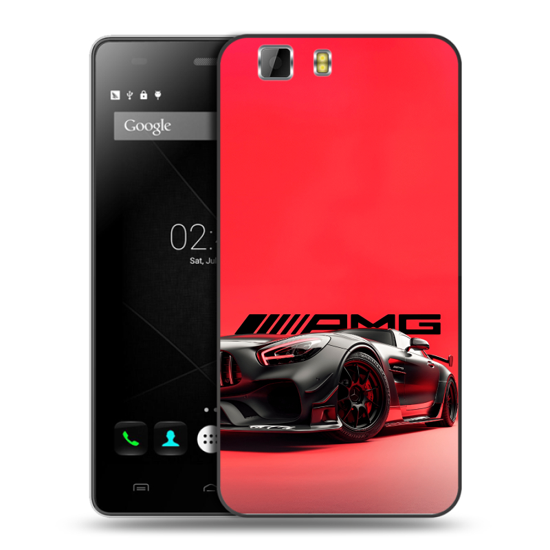 Пластиковый чехол на Doogee X5 с принтом Мерседес Mercedes AMG Пластиковый чехол на Doogee X5 с принтом Мерседес Mercedes AMG