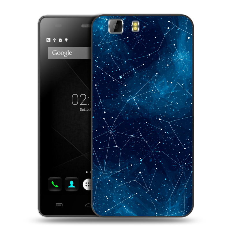 Пластиковый чехол на Doogee X5 с принтом Космос звезды Пластиковый чехол на Doogee X5 с принтом Космос звезды