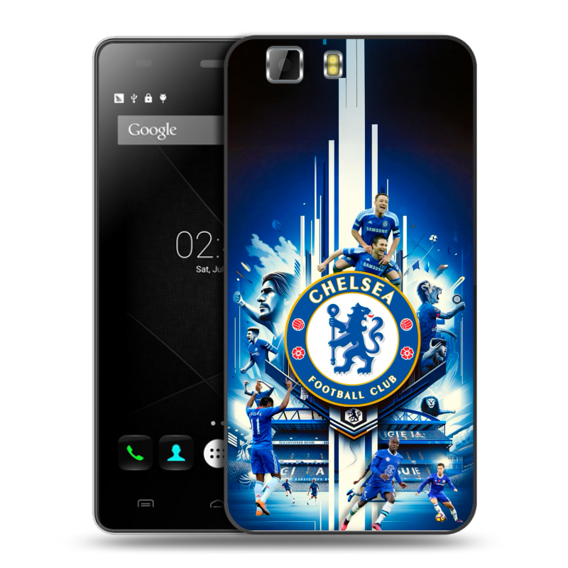 Силиконовый чехол на Doogee X5 с принтом Chelsea Челси Силиконовый чехол на Doogee X5 с принтом Chelsea Челси