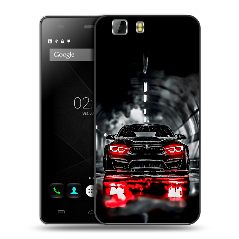 Силиконовый чехол на Doogee X5 с принтом BMW БМВ Силиконовый чехол на Doogee X5 с принтом BMW БМВ