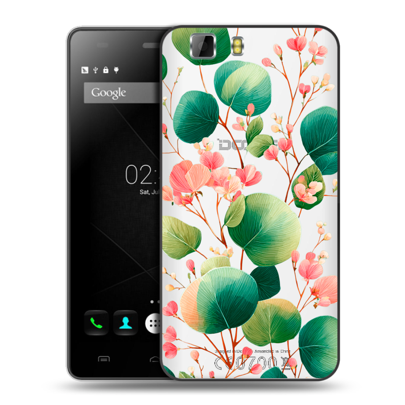 Силиконовый чехол на Doogee X5 с принтом женский Силиконовый чехол на Doogee X5 с принтом женский