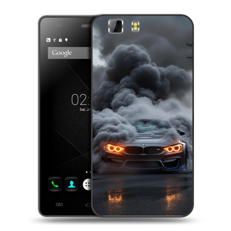 Силиконовый чехол на Doogee X5 с принтом BMW БМВ Силиконовый чехол на Doogee X5 с принтом BMW БМВ