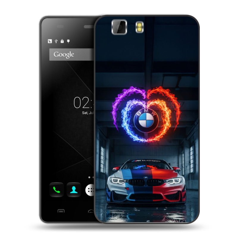 Силиконовый чехол на Doogee X5 с принтом BMW БМВ Силиконовый чехол на Doogee X5 с принтом BMW БМВ