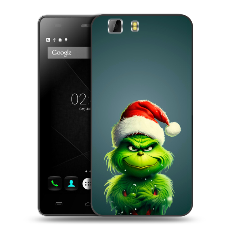Пластиковый чехол на Doogee X5 с принтом Новый год Пластиковый чехол на Doogee X5 с принтом Новый год