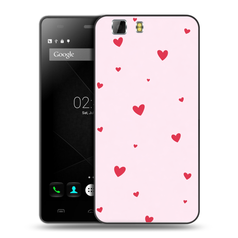 Пластиковый чехол на Doogee X5 с принтом для девочек Пластиковый чехол на Doogee X5 с принтом для девочек