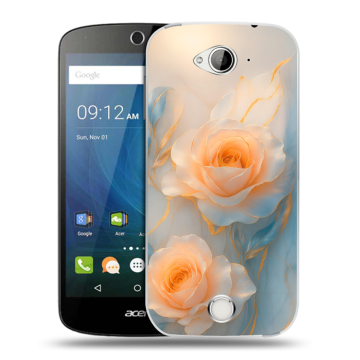 Силиконовый чехол на Acer Liquid Z530 с принтом Женский