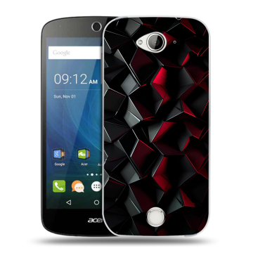 Силиконовый чехол на Acer Liquid Z530 с принтом Абстракция