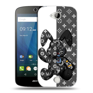 Силиконовый чехол на Acer Liquid Z530 с принтом Луи робот
