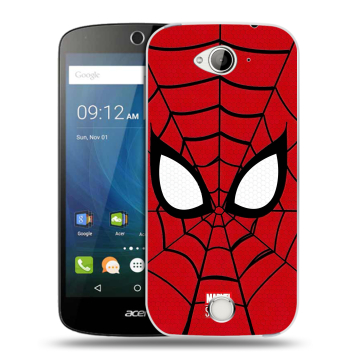 Силиконовый чехол на Acer Liquid Z530 с принтом человек паук spiderman Силиконовый чехол на Acer Liquid Z530 с принтом человек паук spiderman