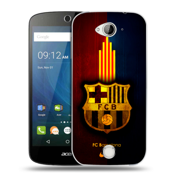 Силиконовый чехол на Acer Liquid Z530 с принтом Барселона Barcelona Силиконовый чехол на Acer Liquid Z530 с принтом Барселона Barcelona