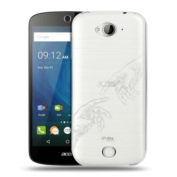 Силиконовый чехол на Acer Liquid Z530 с принтом Сотворение мира Силиконовый чехол на Acer Liquid Z530 с принтом Сотворение мира