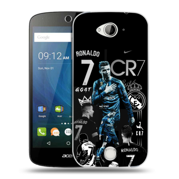 Силиконовый чехол на Acer Liquid Z530 с принтом Реал Роналдо Силиконовый чехол на Acer Liquid Z530 с принтом Реал Роналдо