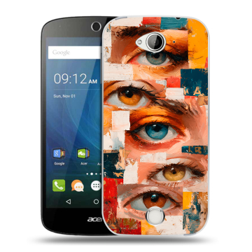 Силиконовый чехол на Acer Liquid Z530 с принтом Модный принт Силиконовый чехол на Acer Liquid Z530 с принтом Модный принт