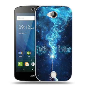 Силиконовый чехол на Acer Liquid Z530 с принтом Harry Potter Гарри Поттер