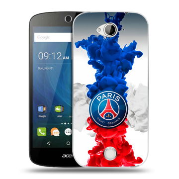 Силиконовый чехол на Acer Liquid Z530 с принтом PSG ПСЖ Силиконовый чехол на Acer Liquid Z530 с принтом PSG ПСЖ