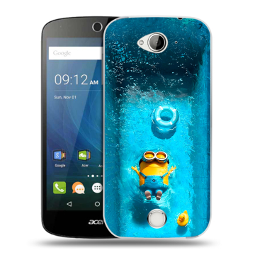 Силиконовый чехол на Acer Liquid Z530 с принтом Миньоны Силиконовый чехол на Acer Liquid Z530 с принтом Миньоны