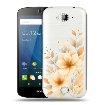 Силиконовый чехол на Acer Liquid Z530 с принтом для девушки Силиконовый чехол на Acer Liquid Z530 с принтом для девушки