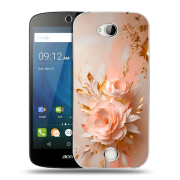 Силиконовый чехол на Acer Liquid Z530 с принтом женский Силиконовый чехол на Acer Liquid Z530 с принтом женский