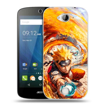 Силиконовый чехол на Acer Liquid Z530 с принтом Аниме Наруто Naruto