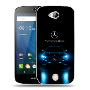 Силиконовый чехол на Acer Liquid Z530 с принтом Mercedes Мерседес Силиконовый чехол на Acer Liquid Z530 с принтом Mercedes Мерседес