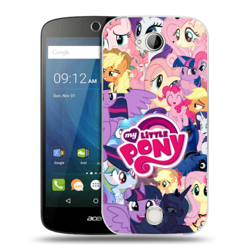 Силиконовый чехол на Acer Liquid Z530 с принтом My little pony Дружба чудо Силиконовый чехол на Acer Liquid Z530 с принтом My little pony Дружба чудо