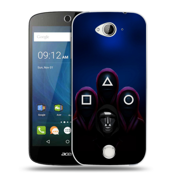 Силиконовый чехол на Acer Liquid Z530 с принтом Игра Кальмара Силиконовый чехол на Acer Liquid Z530 с принтом Игра Кальмара