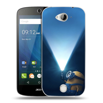 Силиконовый чехол на Acer Liquid Z530 с принтом Миньоны