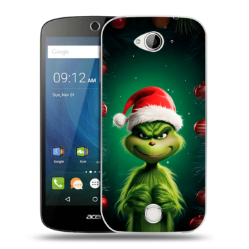 Силиконовый чехол на Acer Liquid Z530 с принтом Гринч Новый год Рождество Силиконовый чехол на Acer Liquid Z530 с принтом Гринч Новый год Рождество