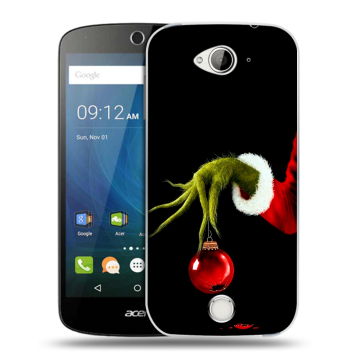 Силиконовый чехол на Acer Liquid Z530 с принтом Новый год Гринч Силиконовый чехол на Acer Liquid Z530 с принтом Новый год Гринч