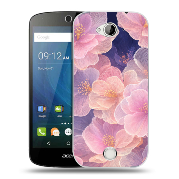 Силиконовый чехол на Acer Liquid Z530 с принтом женский Силиконовый чехол на Acer Liquid Z530 с принтом женский