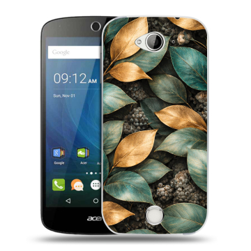 Силиконовый чехол на Acer Liquid Z530 с принтом женский