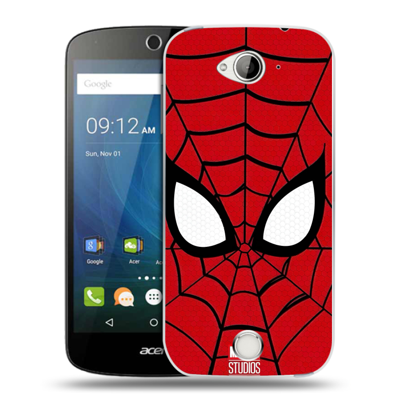 Силиконовый чехол на Acer Liquid Z530 с принтом человек паук spiderman Силиконовый чехол на Acer Liquid Z530 с принтом человек паук spiderman