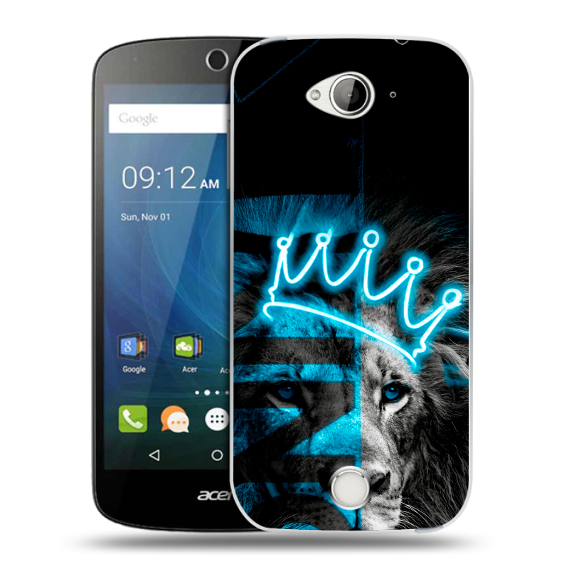 Силиконовый чехол на Acer Liquid Z530 с принтом Король лев Силиконовый чехол на Acer Liquid Z530 с принтом Король лев