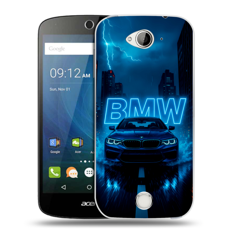 Силиконовый чехол на Acer Liquid Z530 с принтом BMW БМВ Силиконовый чехол на Acer Liquid Z530 с принтом BMW БМВ