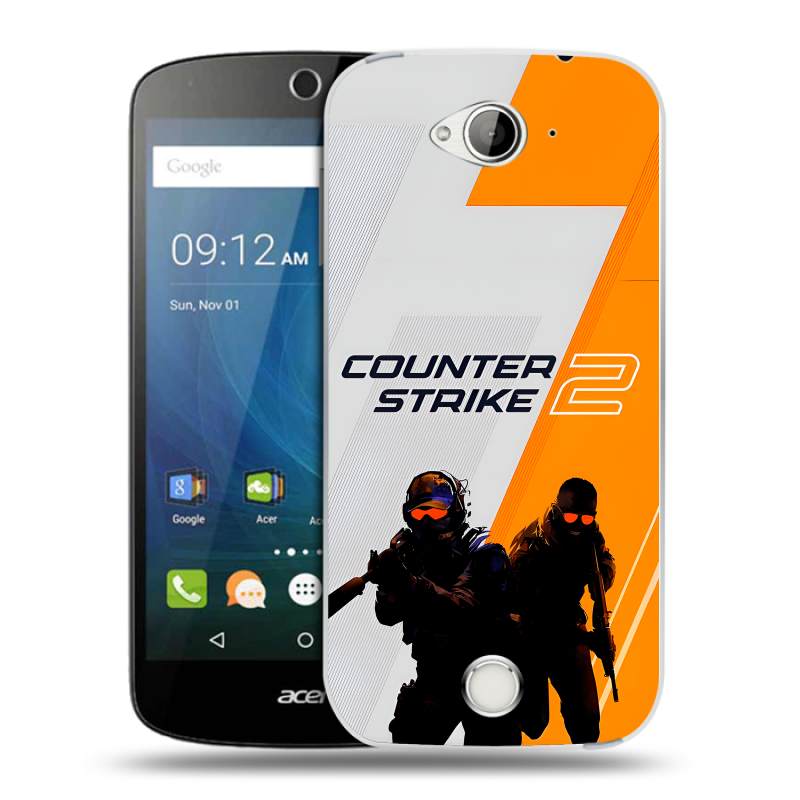Силиконовый чехол на Acer Liquid Z530 с принтом Counter Strike Силиконовый чехол на Acer Liquid Z530 с принтом Counter Strike