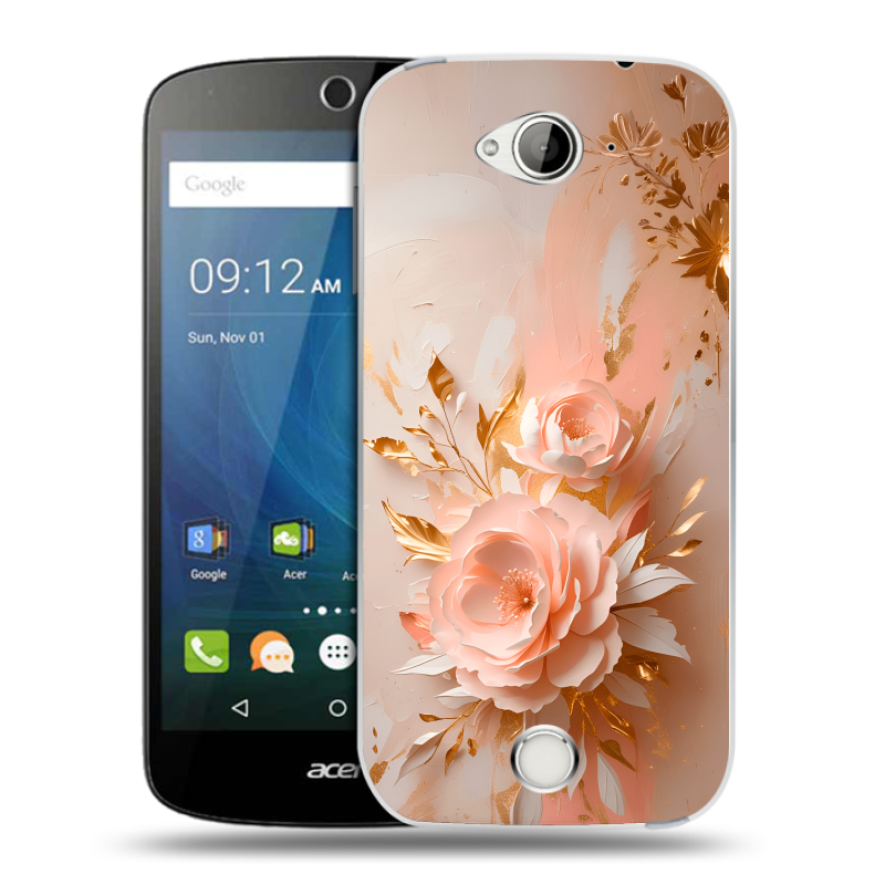 Силиконовый чехол на Acer Liquid Z530 с принтом женский Силиконовый чехол на Acer Liquid Z530 с принтом женский
