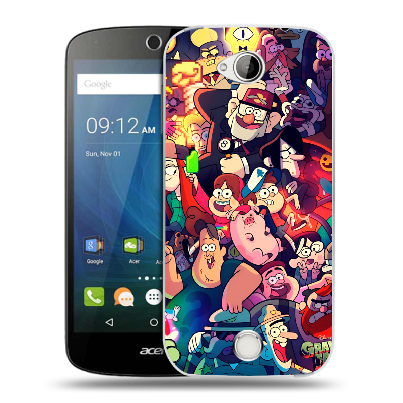 Силиконовый чехол на Acer Liquid Z530 с принтом Gravity Falls Гравити Фолз Силиконовый чехол на Acer Liquid Z530 с принтом Gravity Falls Гравити Фолз