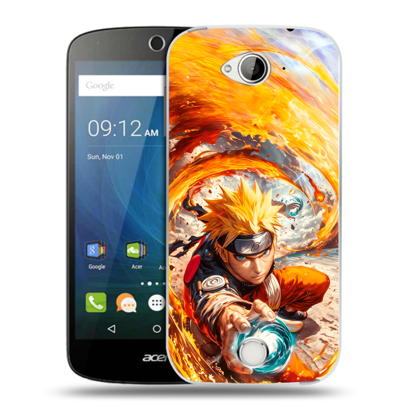 Силиконовый чехол на Acer Liquid Z530 с принтом Аниме Наруто Naruto Силиконовый чехол на Acer Liquid Z530 с принтом Аниме Наруто Naruto